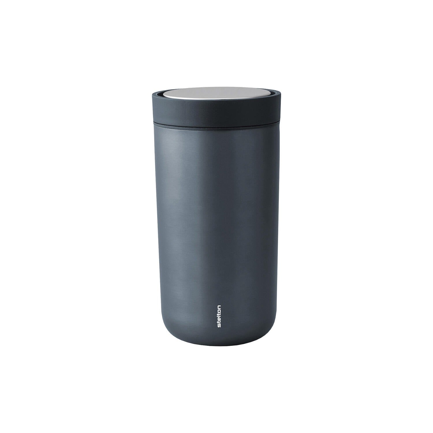 Stelton To Go Click Cup 0,2 l Dark Blue/Metallic