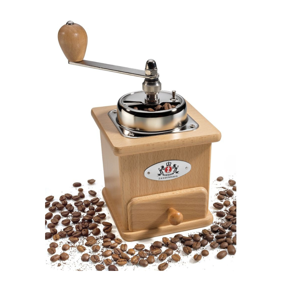 Zassenhaus Coffee Mill Brasilia beech wood nature