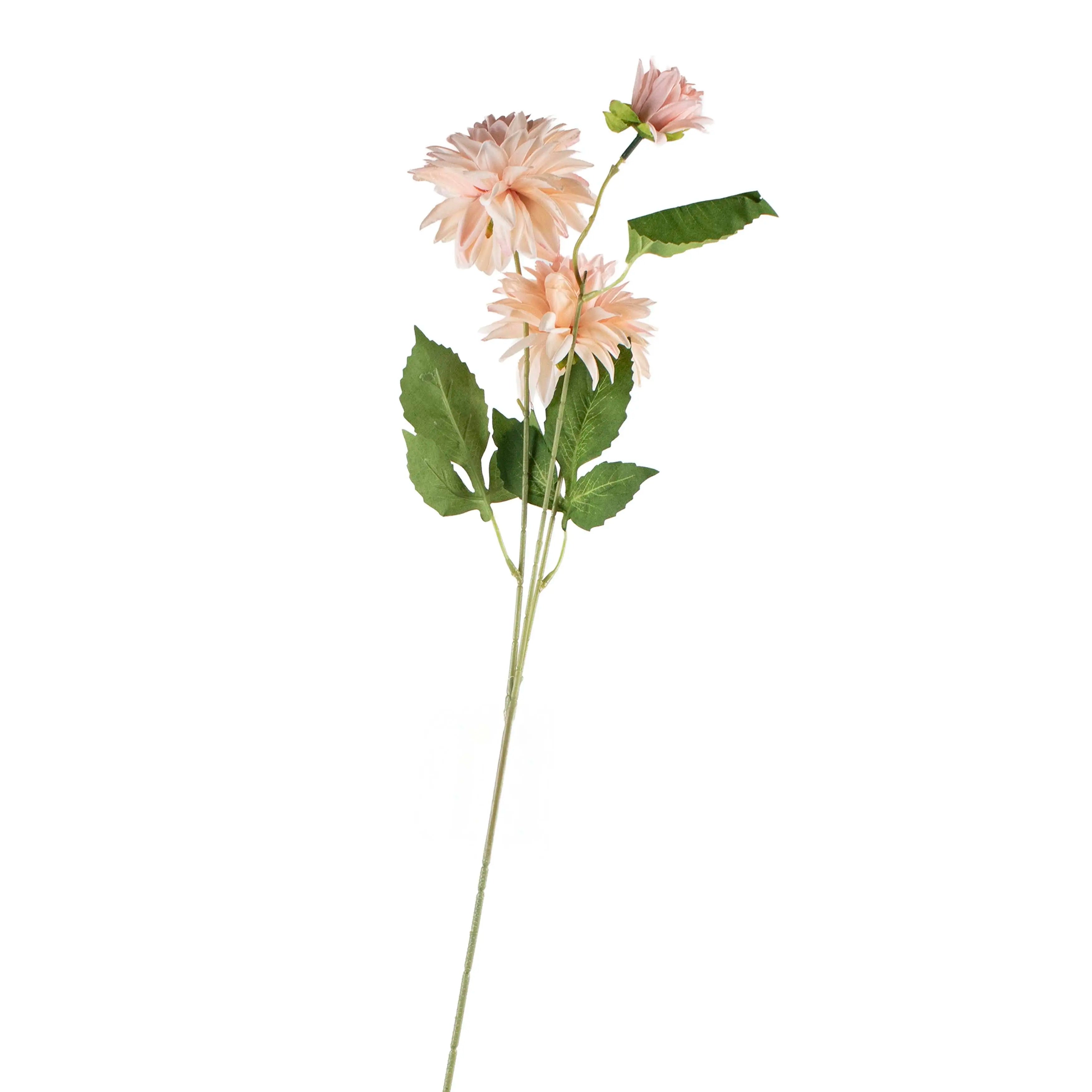 Chrysanthemum Perzik roze 72cm